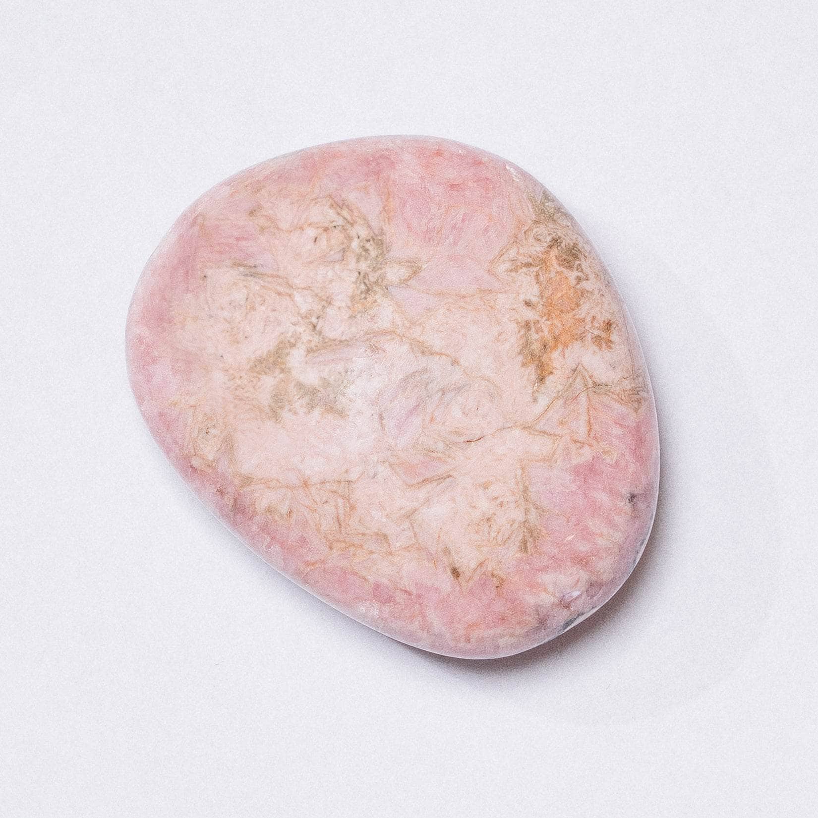 Studio-Session-7820 Peruvian Rhodochrosite Palm Stones - AAA Premium Quality - Image 2