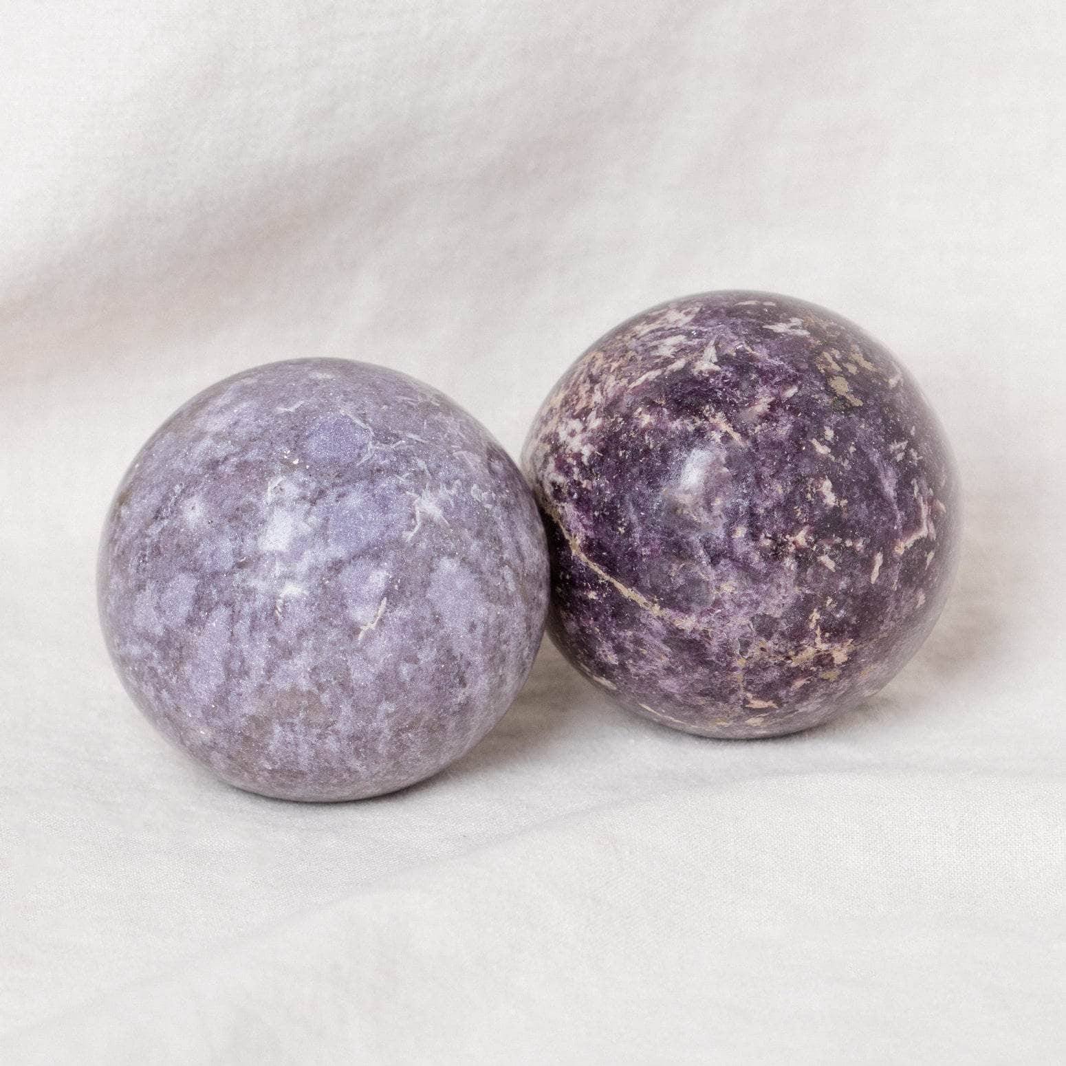 Studio-Session-8025 Lepidolite Sphere with Tripod - AAA Premium Quality - Image 9