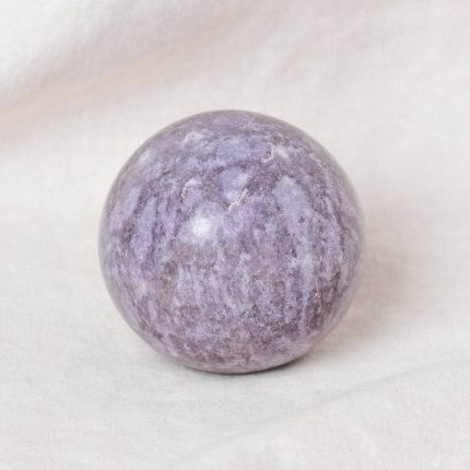 Lepidolite Sphere with Tripod - AAA Premium Quality