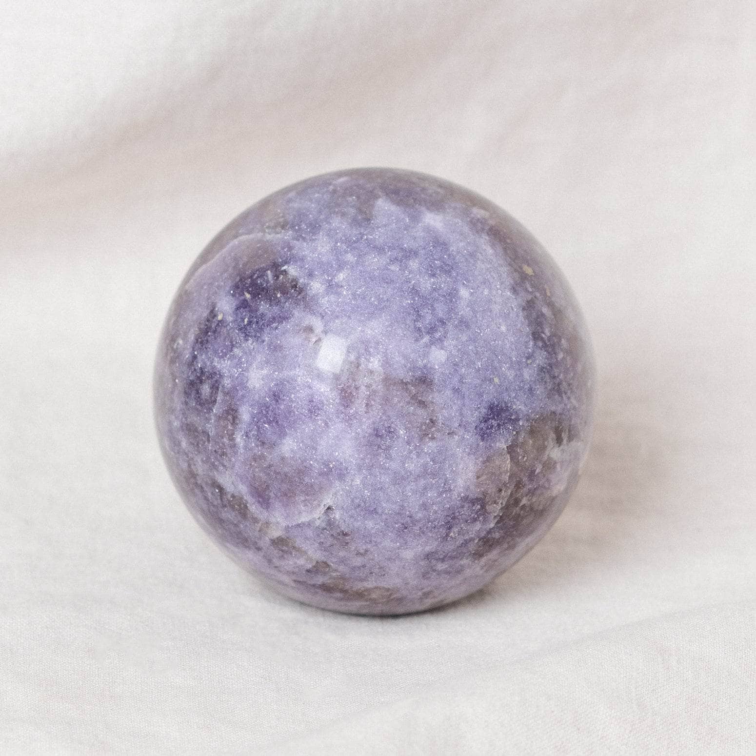 Studio-Session-8046 Lepidolite Sphere with Tripod - AAA Premium Quality - Image 12