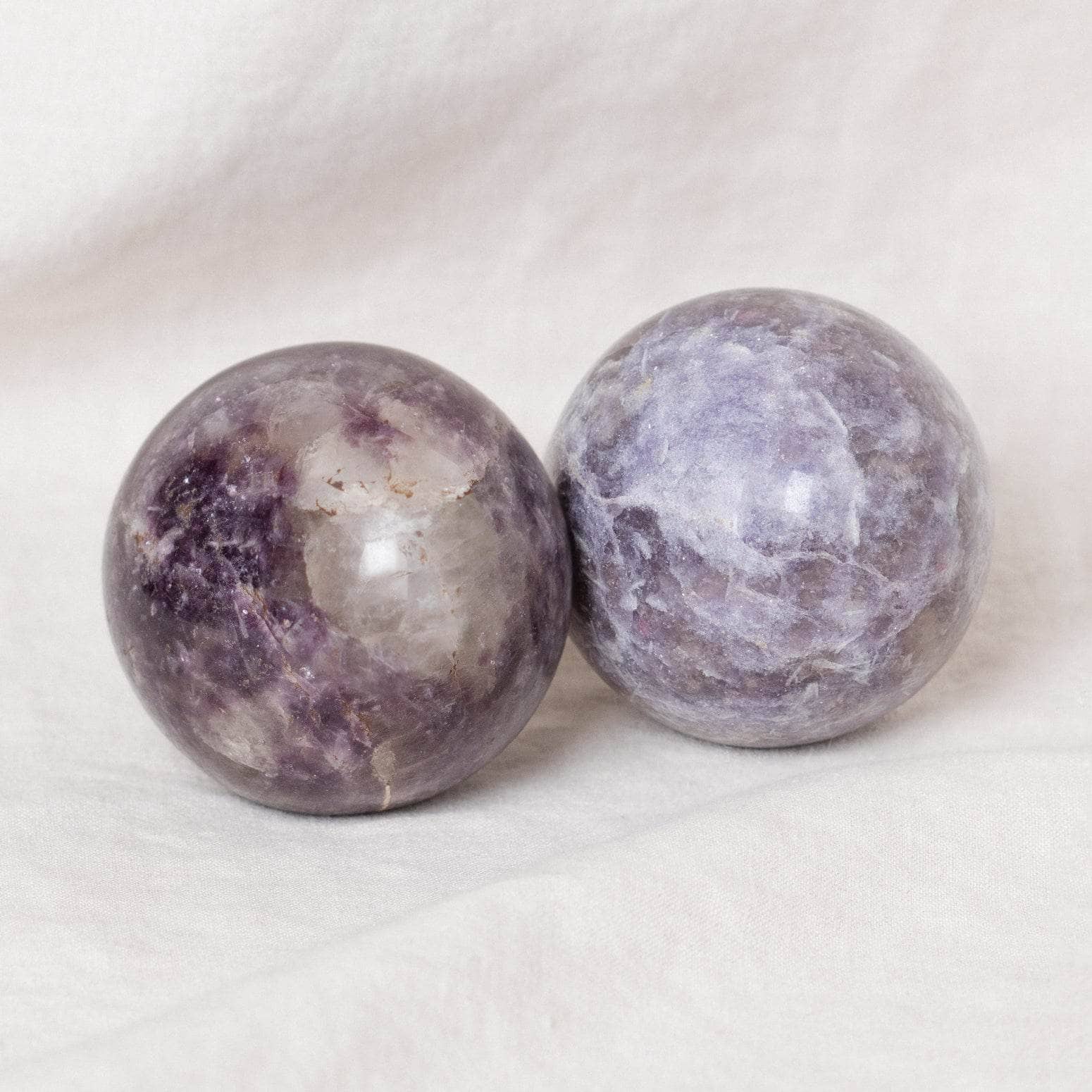 Studio-Session-8060 Lepidolite Sphere with Tripod - AAA Premium Quality - Image 6