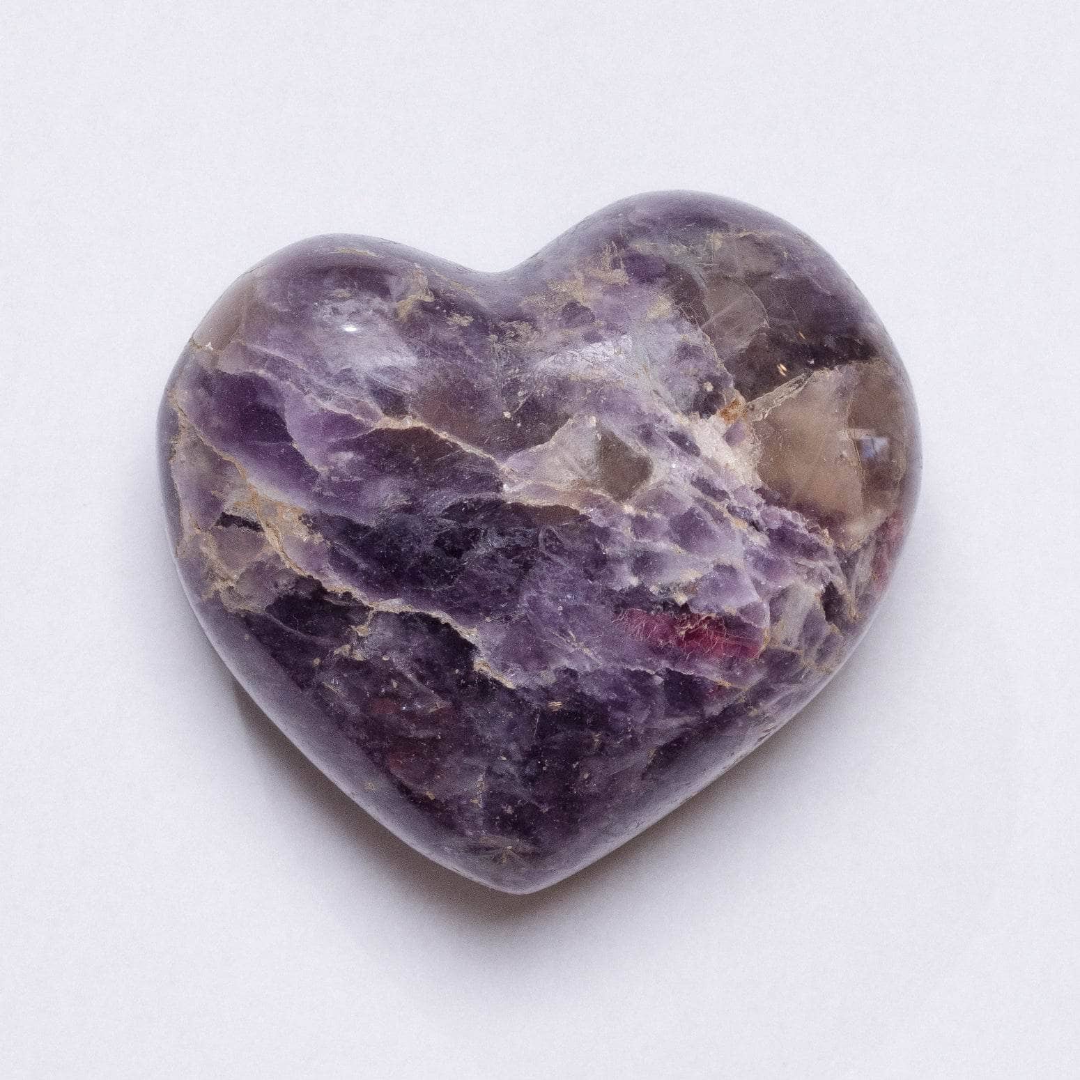 Studio-Session-8489 Lepidolite Hearts - AAA Premium Quality - Image 2