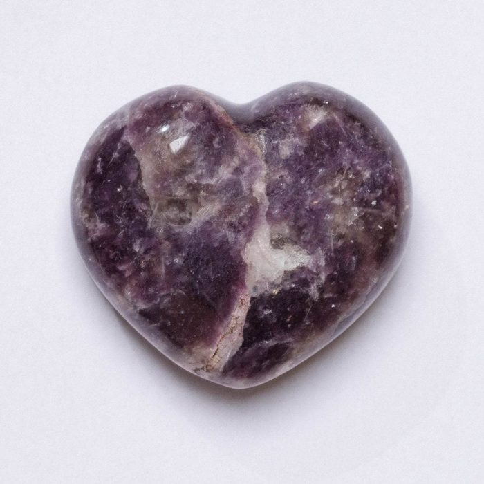Lepidolite Hearts - AAA Premium Quality - Image 4