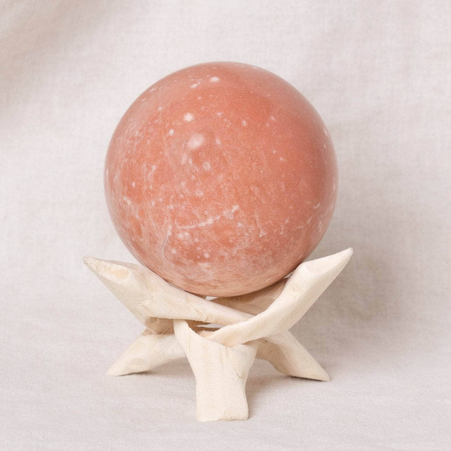 Studio-Session-8796 Peach Moonstone Spheres - AAA Premium Quality - Image 9