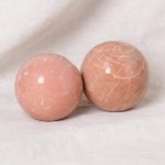 Peach Moonstone Spheres - AAA Premium Quality - Image 3