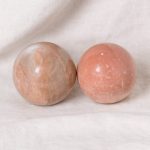 Peach Moonstone Spheres - AAA Premium Quality - Image 11