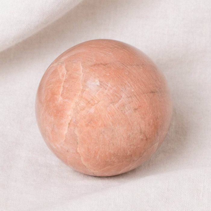 Peach Moonstone Spheres - AAA Premium Quality - Image 4