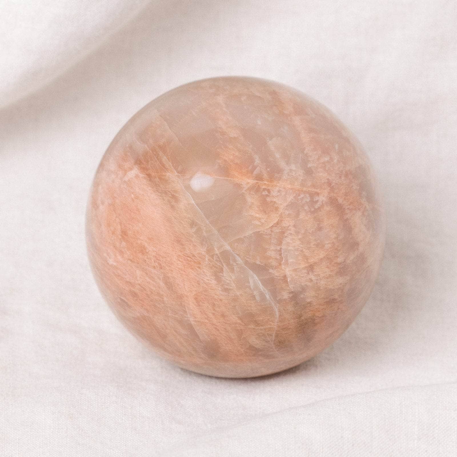 Studio-Session-9057 Peach Moonstone Spheres - AAA Premium Quality - Image 12