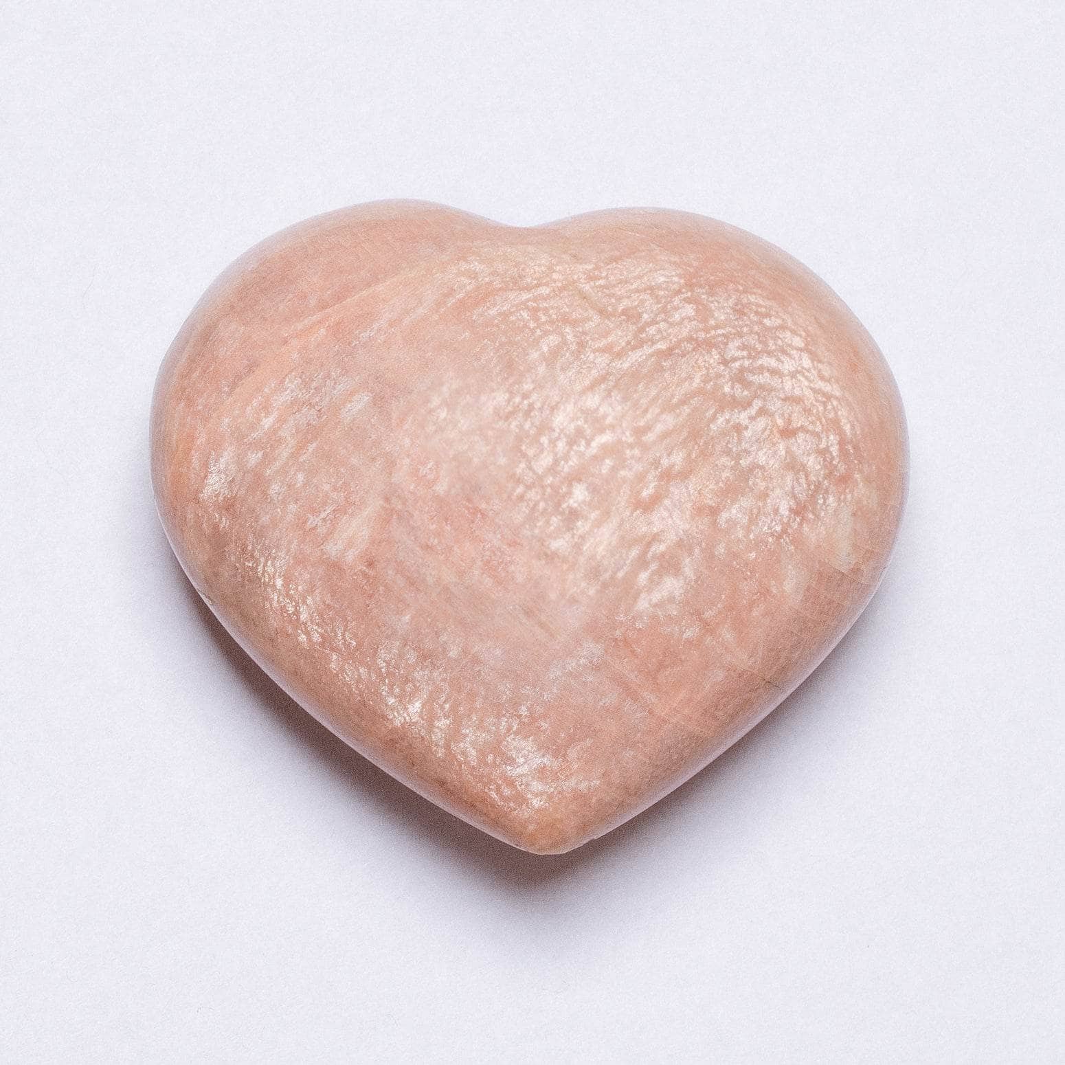 Studio-Session-9142 Peach Moonstone Hearts - AAA Premium Quality - Image 2