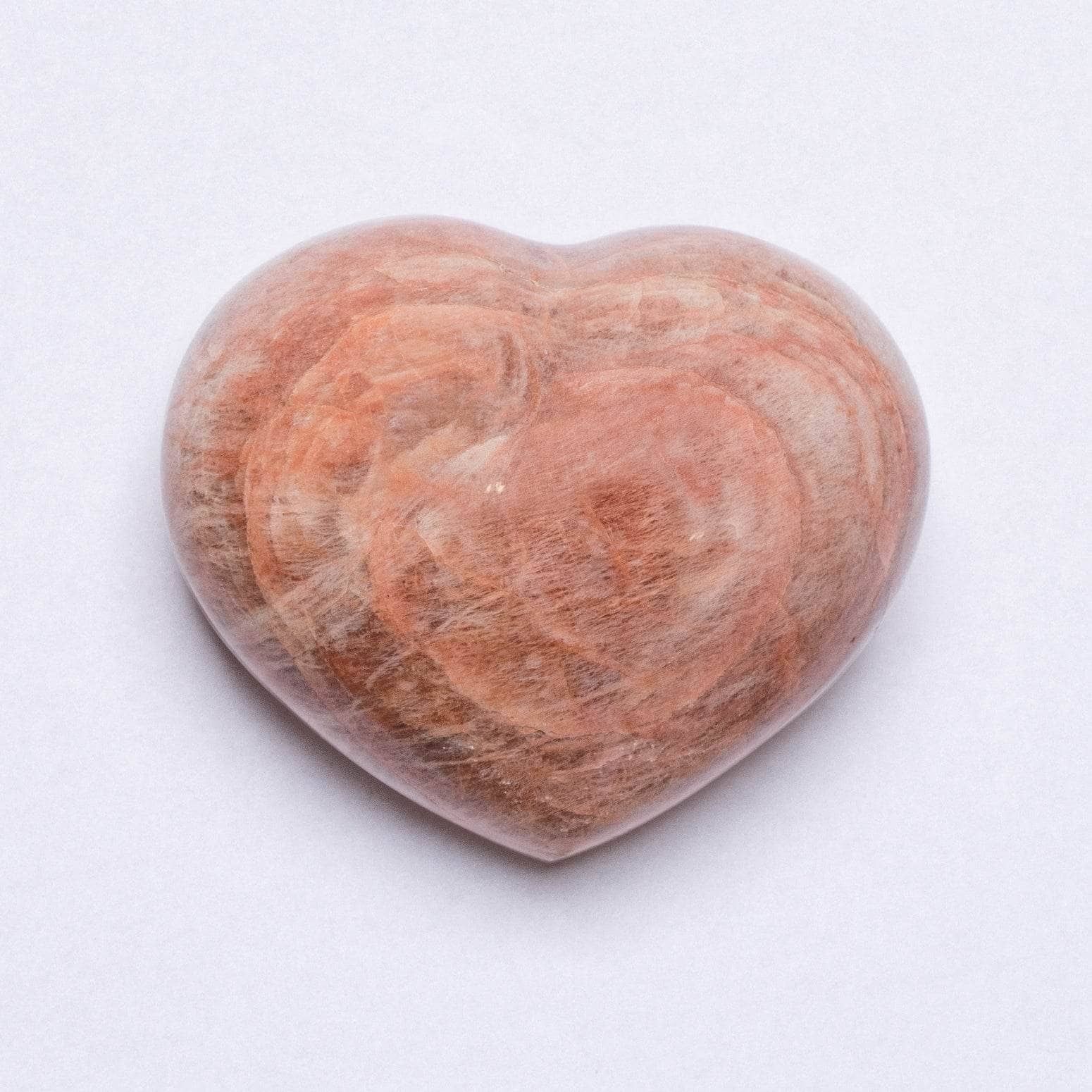 Studio-Session-9148 Peach Moonstone Hearts - AAA Premium Quality - Image 5