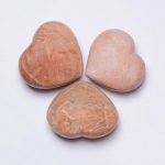 Peach Moonstone Hearts - AAA Premium Quality - Image 9
