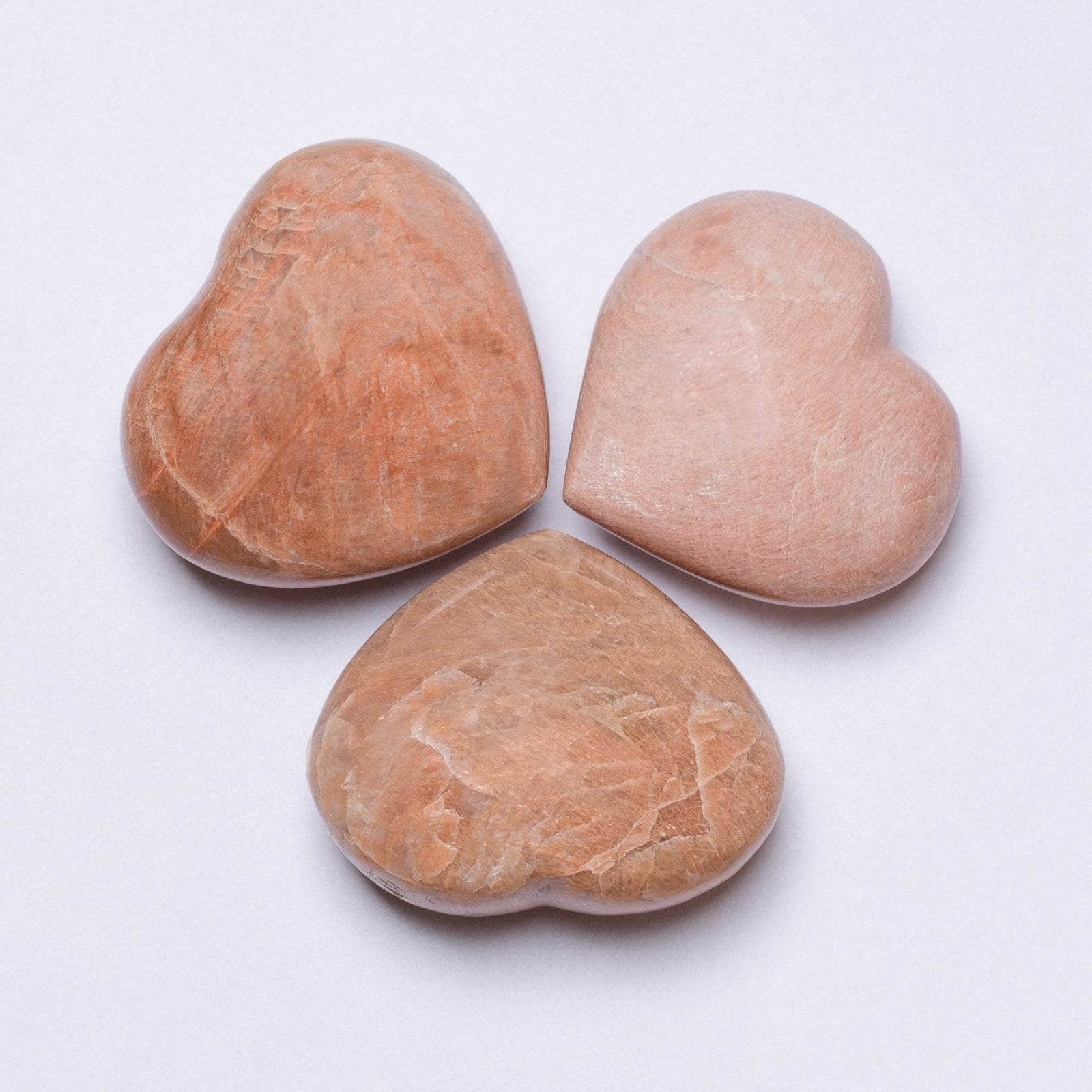 Studio-Session-9167 Peach Moonstone Hearts - AAA Premium Quality - Image 9