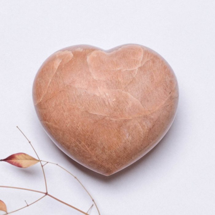 Peach Moonstone Hearts - AAA Premium Quality - Image 11