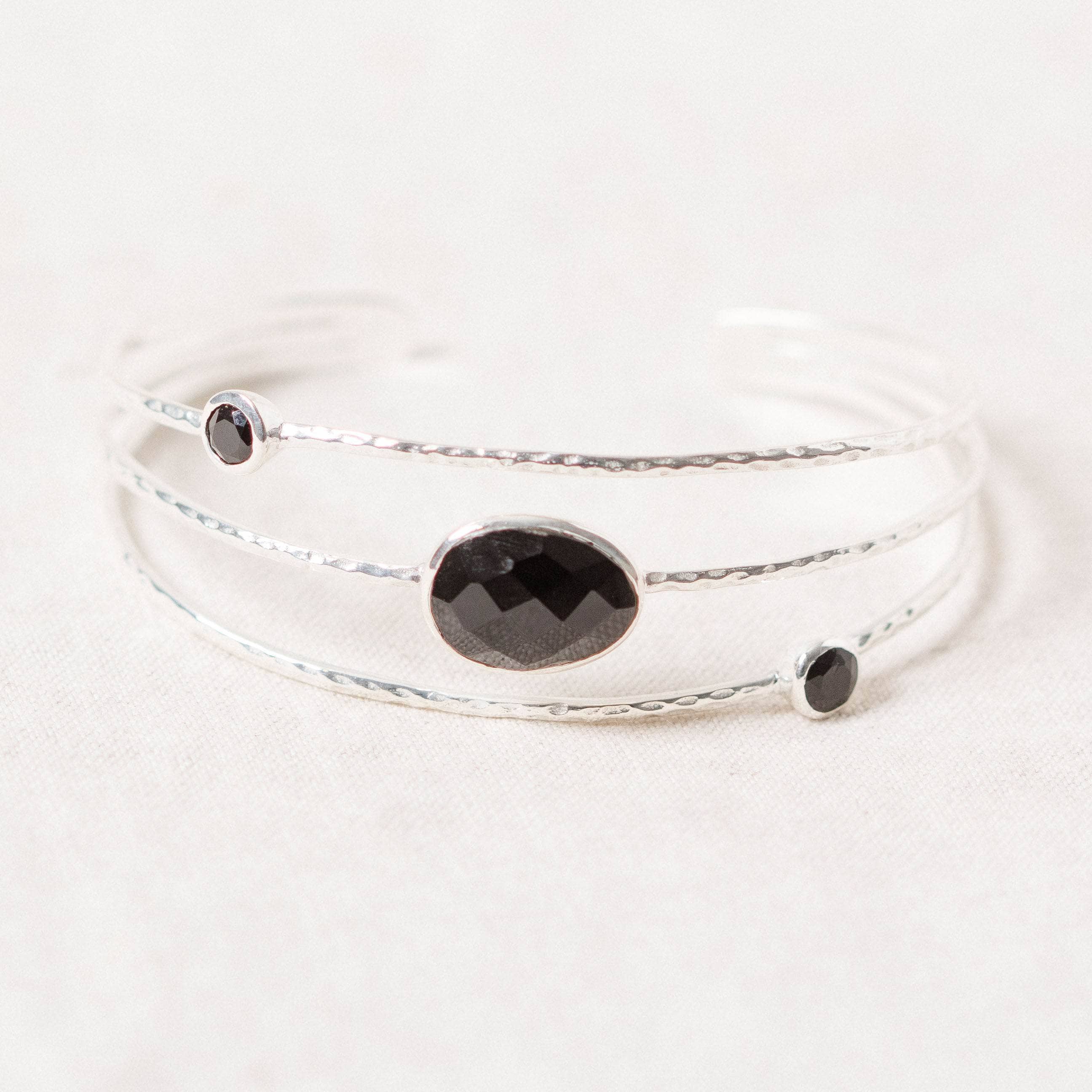 StudioSession-1083 Black Tourmaline Gold or Silver Bracelet - Image 8