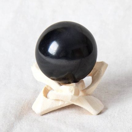 Shungite Sphere w/Tripod - AAA Premium Quality