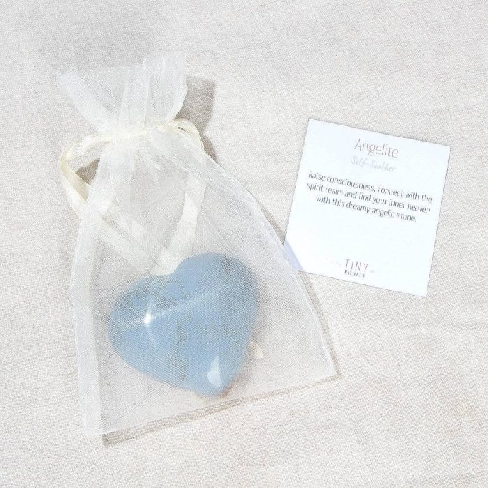 Angelite Heart - Image 3