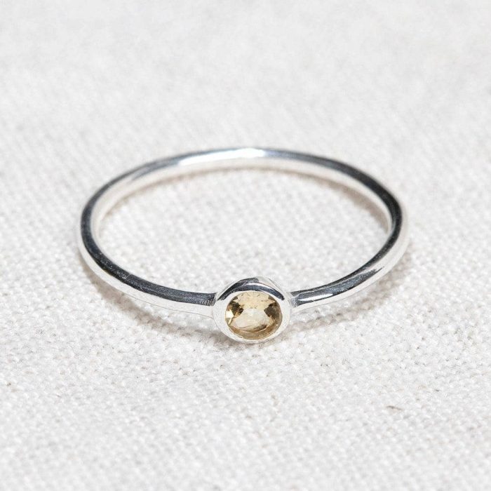 Citrine Silver or Gold Ring - Image 5