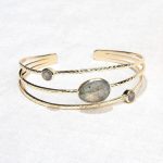 Labradorite Gold or Silver Bracelet - Image 5