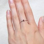 Garnet Silver or Gold Ring - Image 4