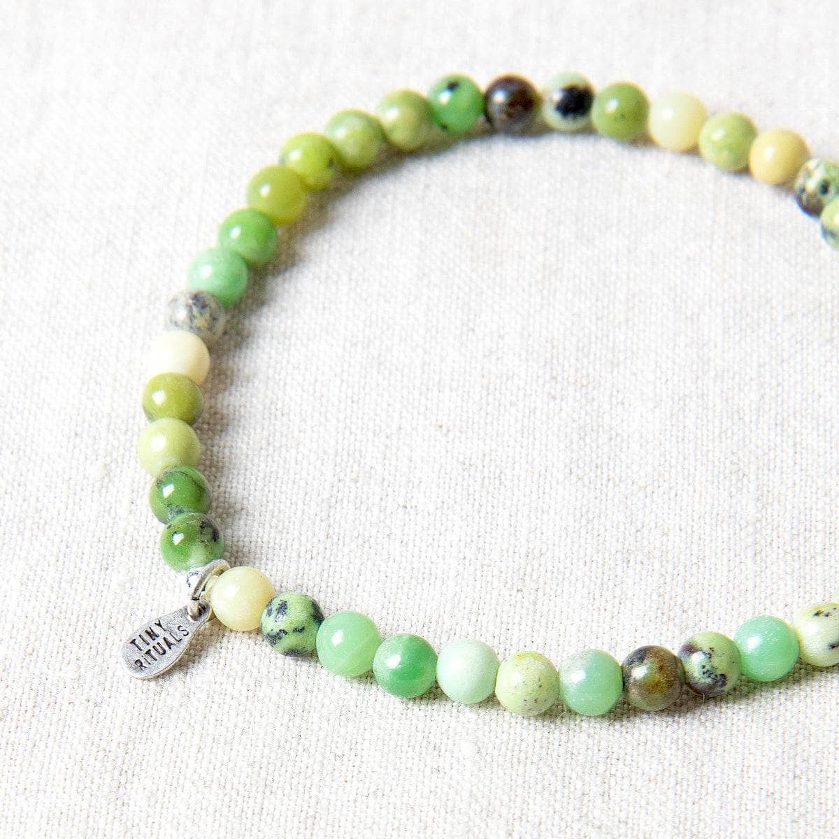 StudioSession-17023-1 Chrysoprase Jasper Energy Bracelet - Image 4
