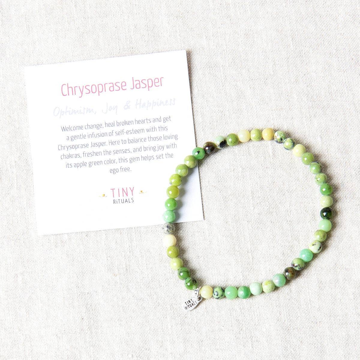 StudioSession-17030-1 Chrysoprase Jasper Energy Bracelet - Image 3