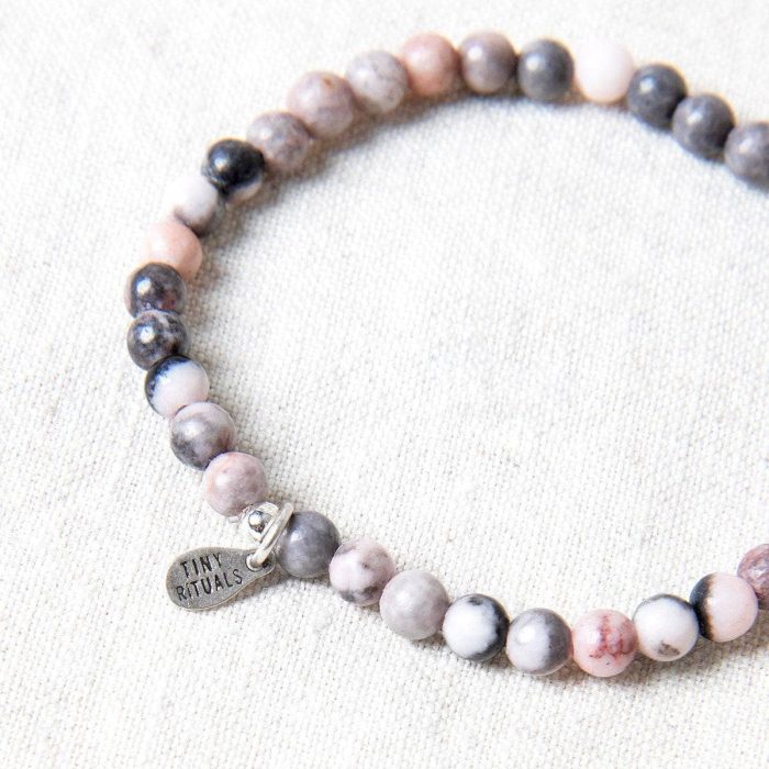 Pink Zebra Jasper Energy Bracelet - Image 4