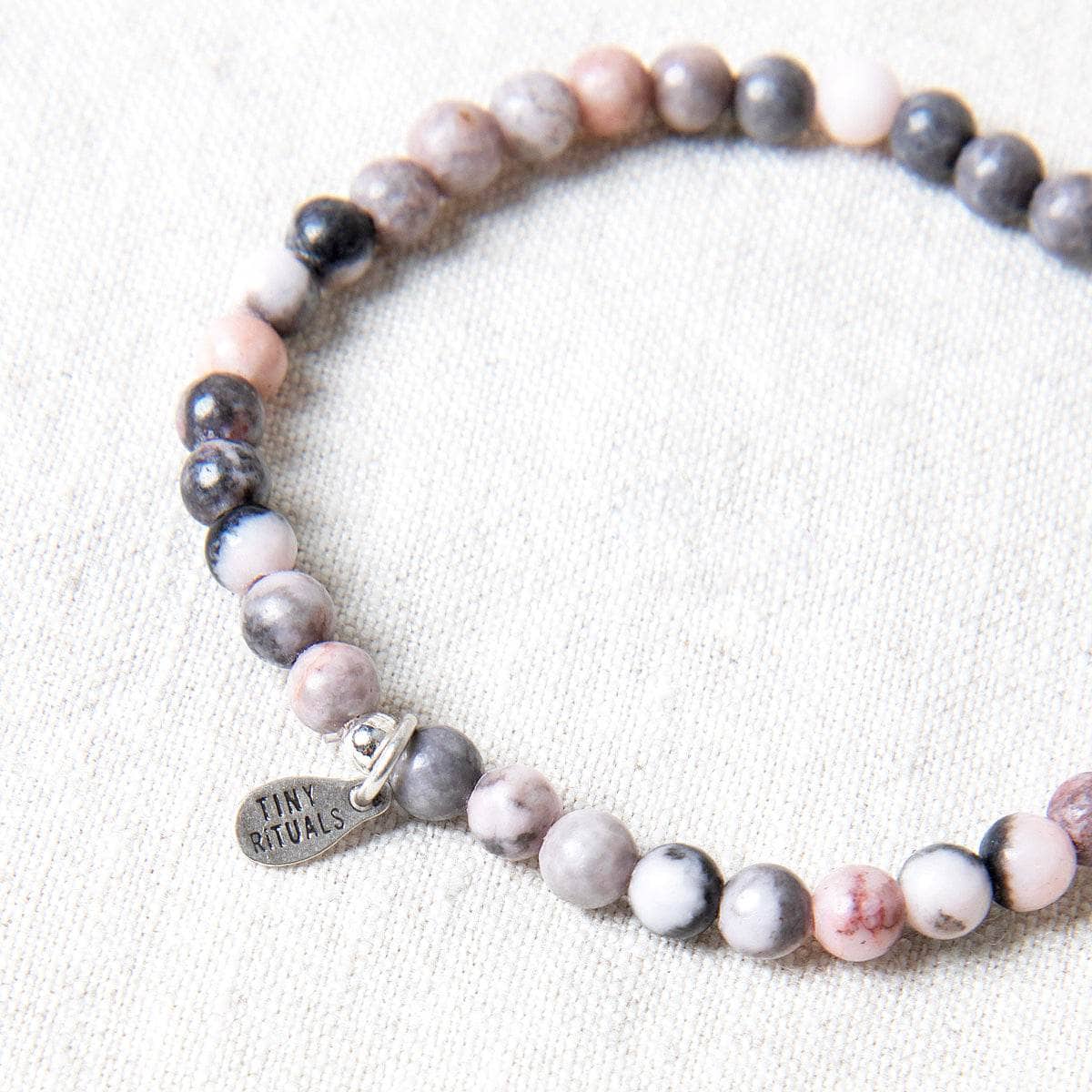 StudioSession-17062-1 Pink Zebra Jasper Energy Bracelet - Image 4