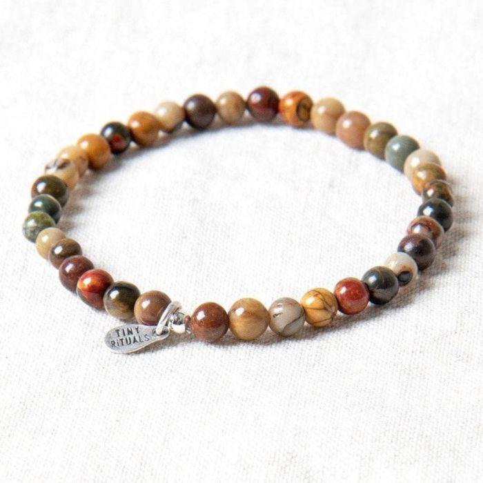 Natural Picasso Jasper Energy Bracelet - Image 1