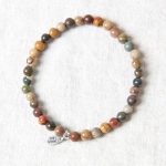 Natural Picasso Jasper Energy Bracelet - Image 5