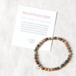 Natural Picasso Jasper Energy Bracelet - Image 4
