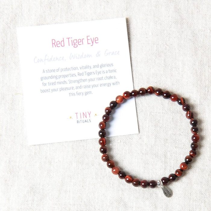 Red Tiger Eye Energy Bracelet - Image 3