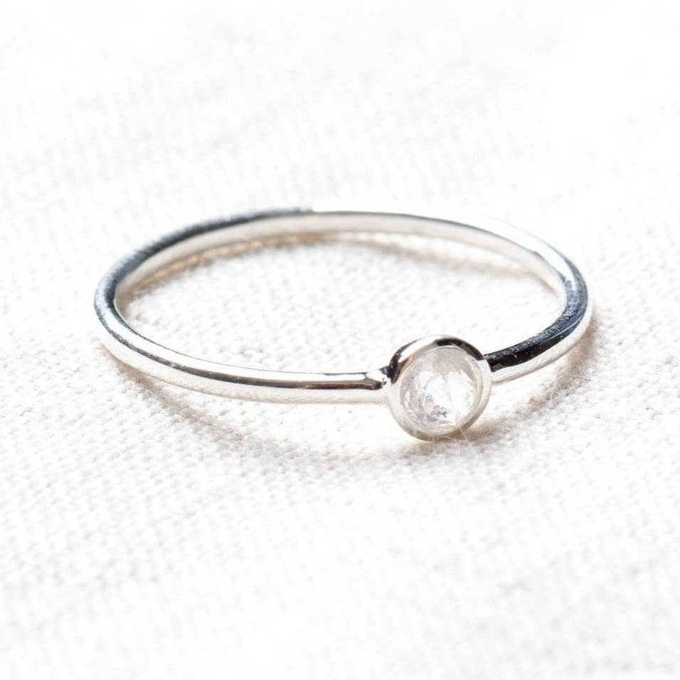StudioSession-17200-1 Herkimer Diamond Silver or Gold Ring - Image 7