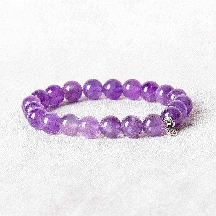 Amethyst Energy Bracelet 8mm - Image 4