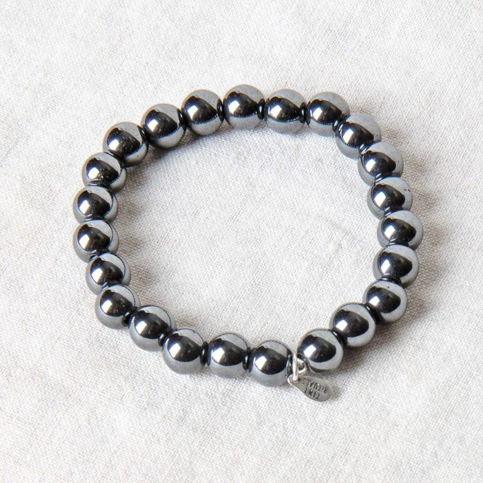Hematite Energy Bracelet 8mm - Image 1