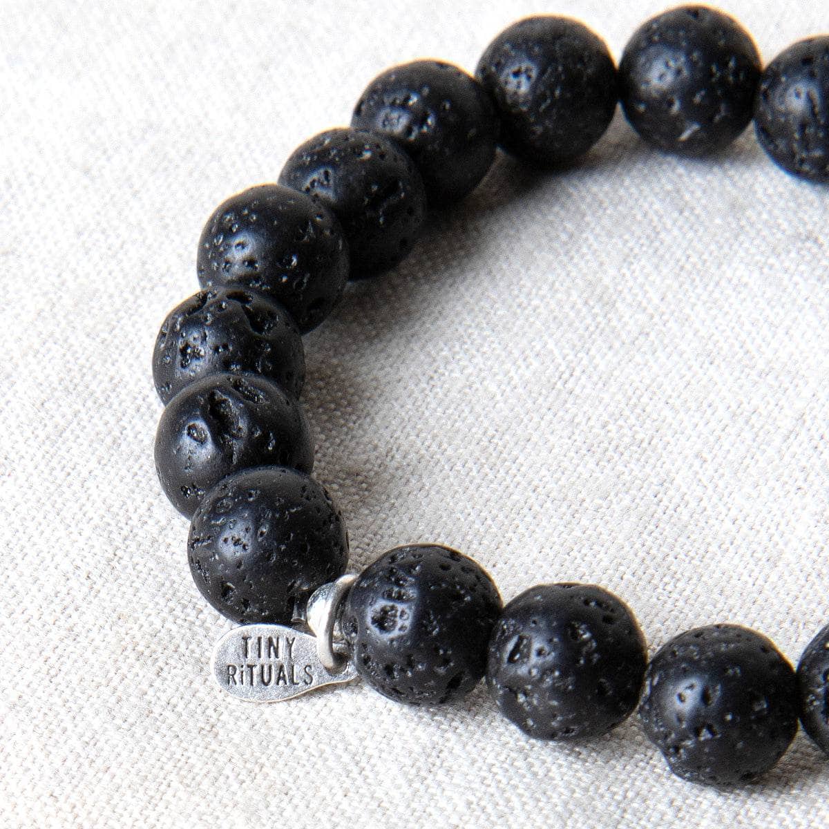 StudioSession-17532-1 Lava Stone Energy Bracelet 8mm - Image 4