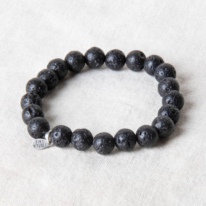 Lava Stone Energy Bracelet 8mm - Image 1