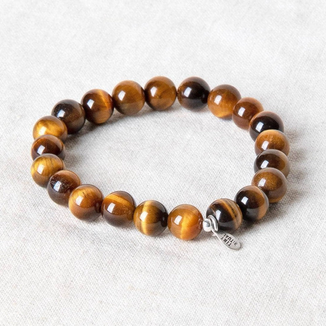 StudioSession-17546-1 Tiger Eye Energy Bracelet 8mm - Image 1