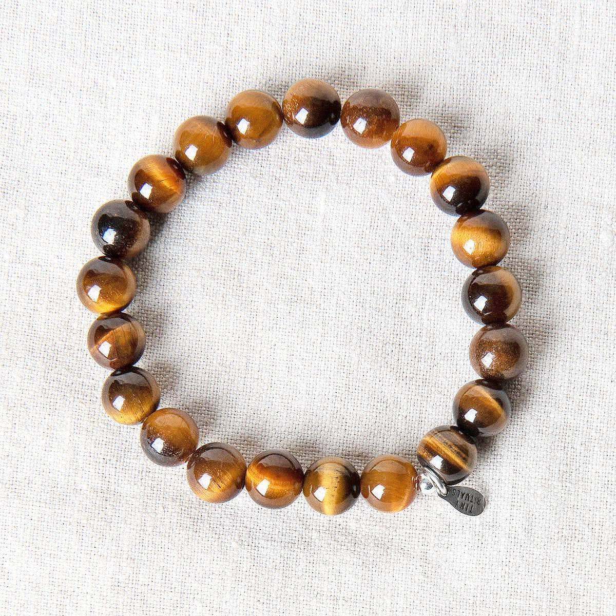 StudioSession-17548-1 Tiger Eye Energy Bracelet 8mm - Image 4