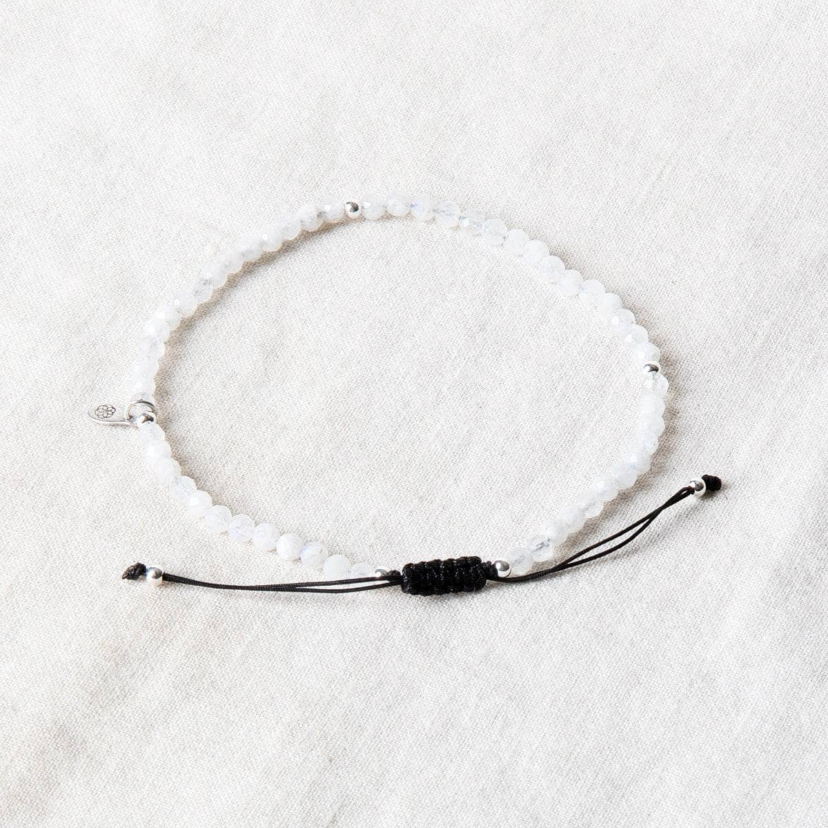 StudioSession-17619-1 Rainbow Moonstone Energy Anklet - Image 2