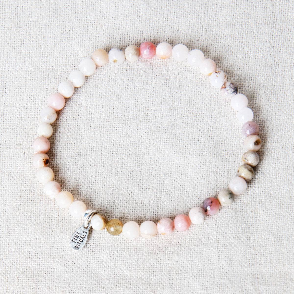StudioSession-17684-1 Peruvian Pink Opal Energy Bracelet - Image 1