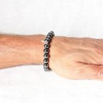 Hematite Energy Bracelet 8mm - Image 3