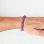 Amethyst Energy Bracelet 8mm - Image 3