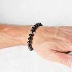 Black Tourmaline Energy Bracelet 8mm - Image 3