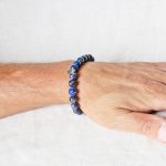 Lapis Lazuli Energy Bracelet 8mm - Image 3