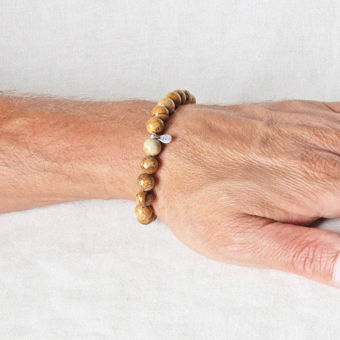 Picture Jasper Energy Bracelet 8mm - Image 3