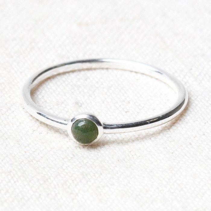 Bloodstone Silver or Gold Ring - Image 2