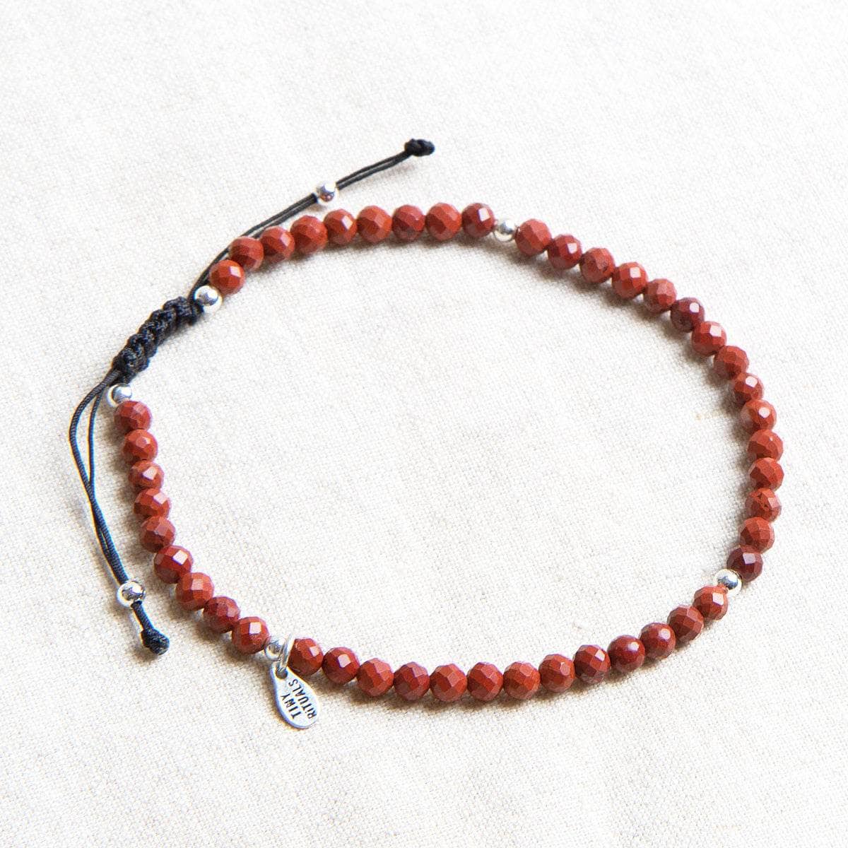 StudioSession-19547-1 Red Jasper Energy Anklet - Image 2
