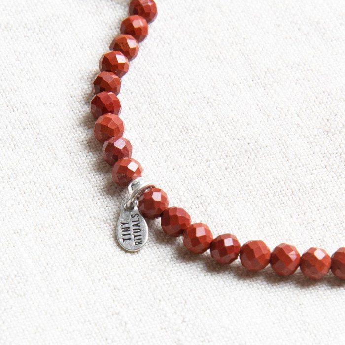 Red Jasper Energy Anklet - Image 4