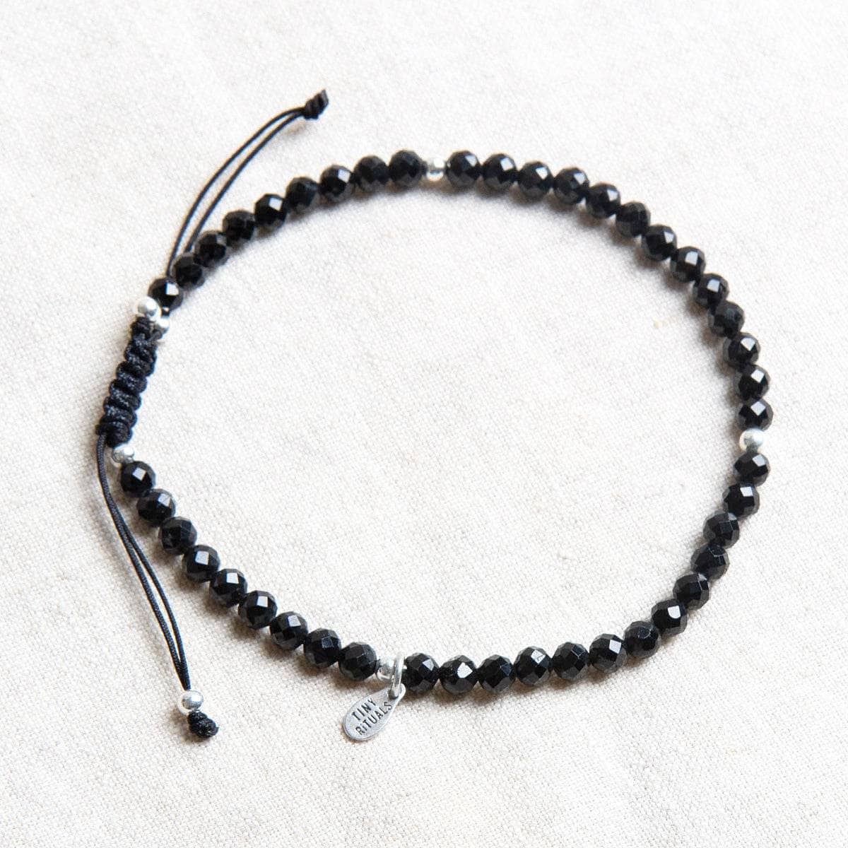 StudioSession-19554-1 Black Tourmaline Energy Anklet - Image 2