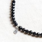 Black Tourmaline Energy Anklet - Image 3